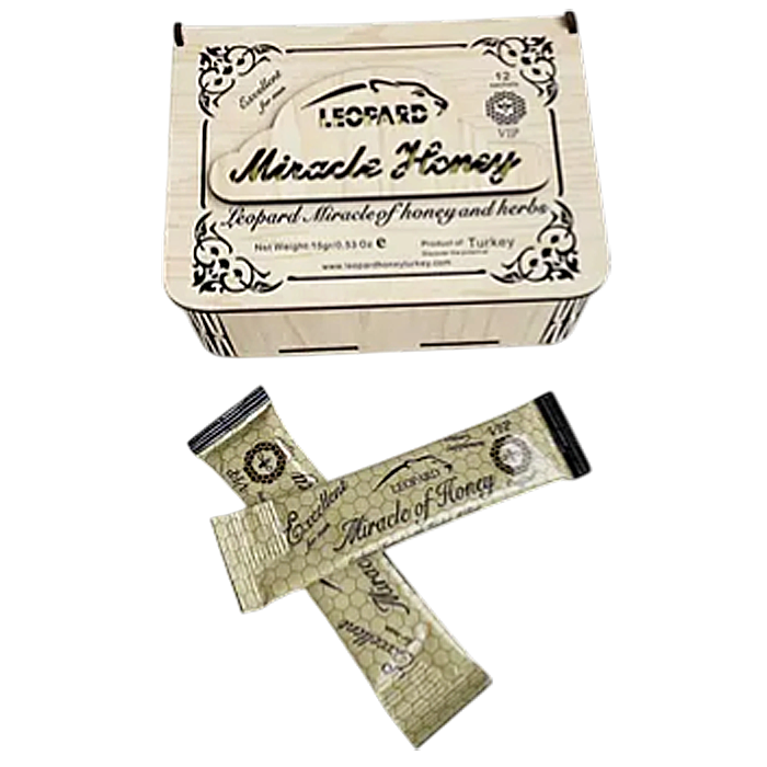 Leopard Miracle Honey Liquid Pouches  | 12 Count Display product image
